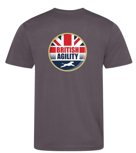 British Agility 2023 Cool T-Shirt Charcoal