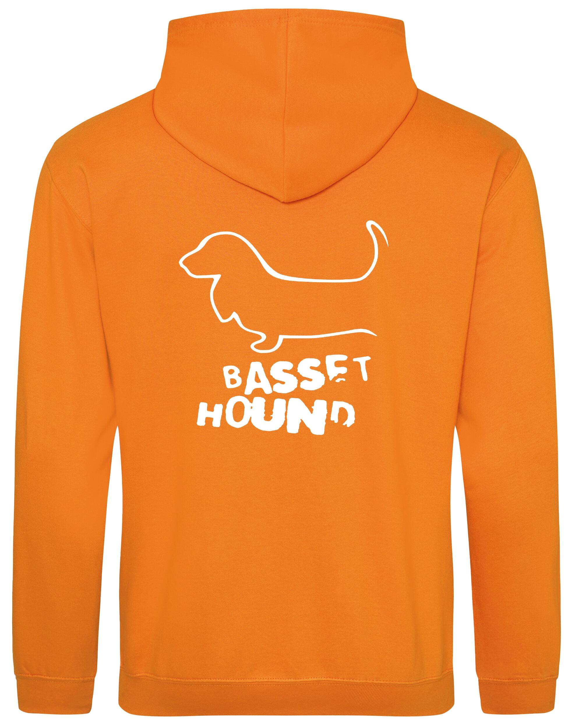 Basset Hound Dog Breed Design Pullover Hoodie – Style and Comfort for Dog Lovers