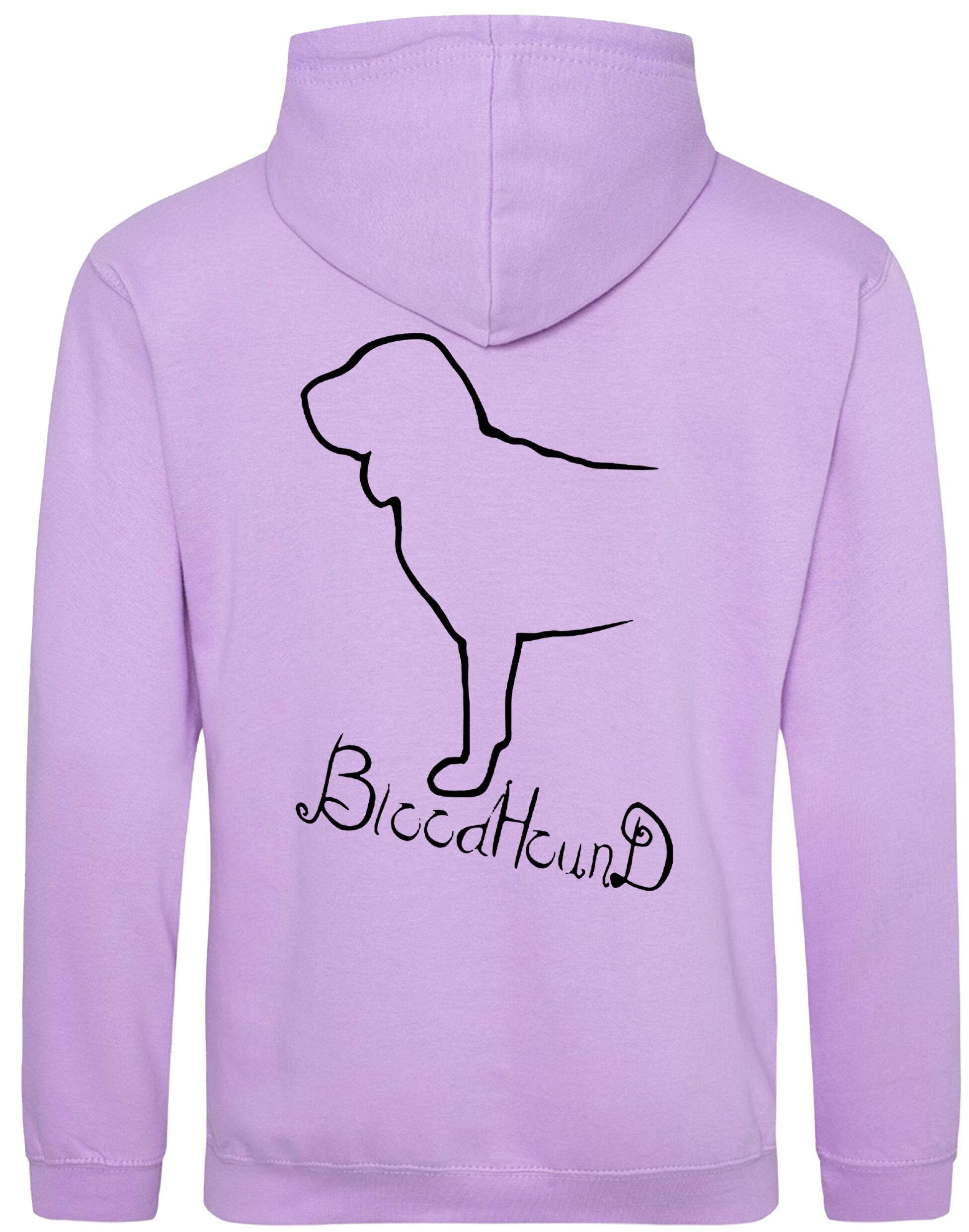 Bloodhound Dog Breed Design Pullover Hoodie – Style and Comfort for Dog Lovers