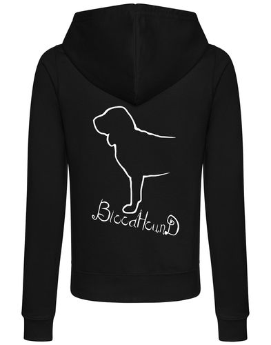 Bloodhound Dog Breed Women’s Zipped Hoodies – Style, Comfort, and Bloodhound Love