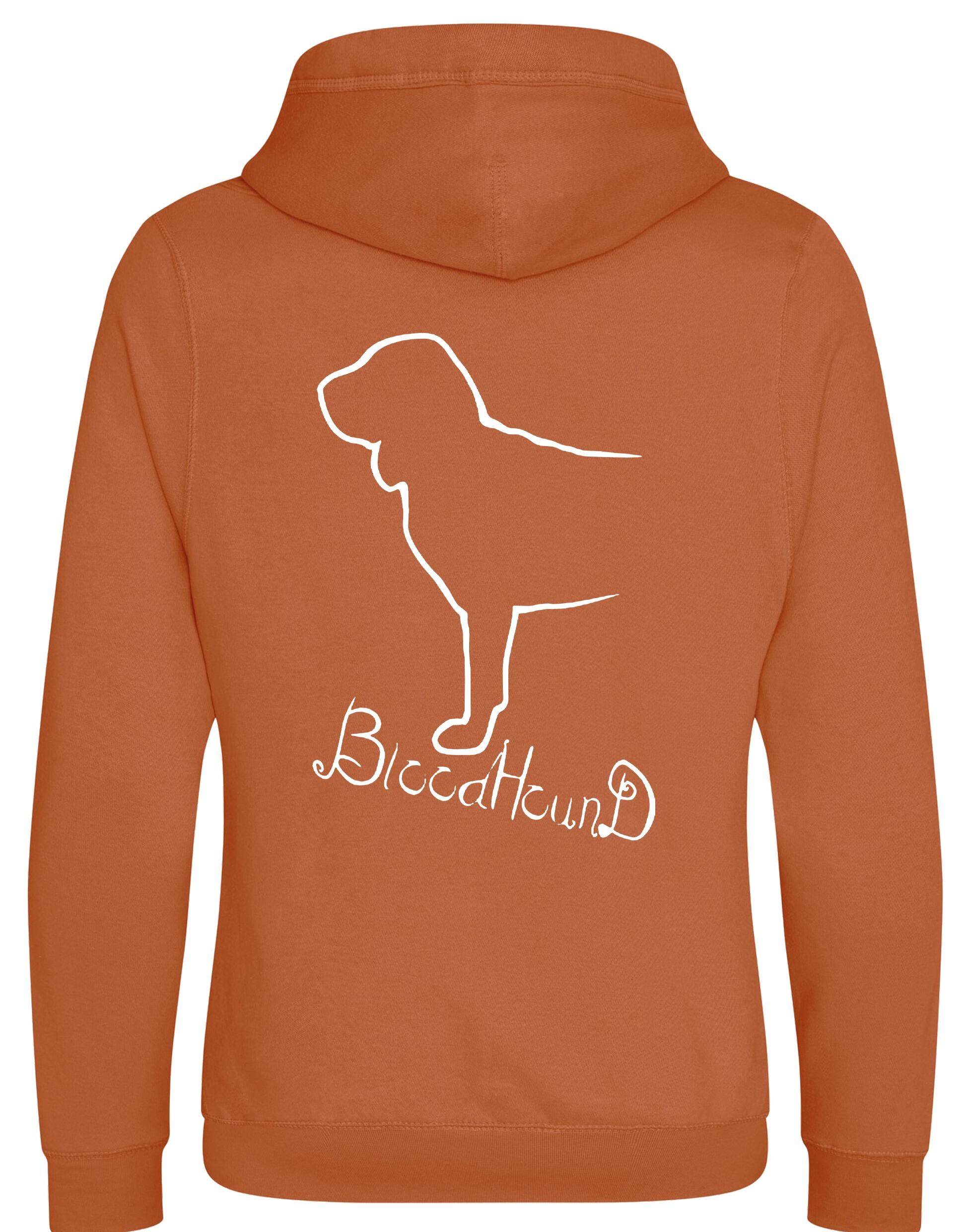 Bloodhound Dog Breed Design Unisex Crossneck Pullover Hoodie – A Must-Have for Bloodhound Fans
