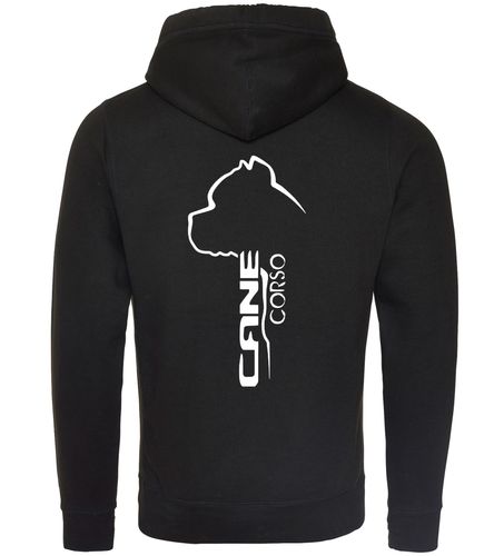 Unisex Crossneck Pullover Hoodie with Cane Corso Dog Breed Design – A Must-Have for Cane Corso Fans