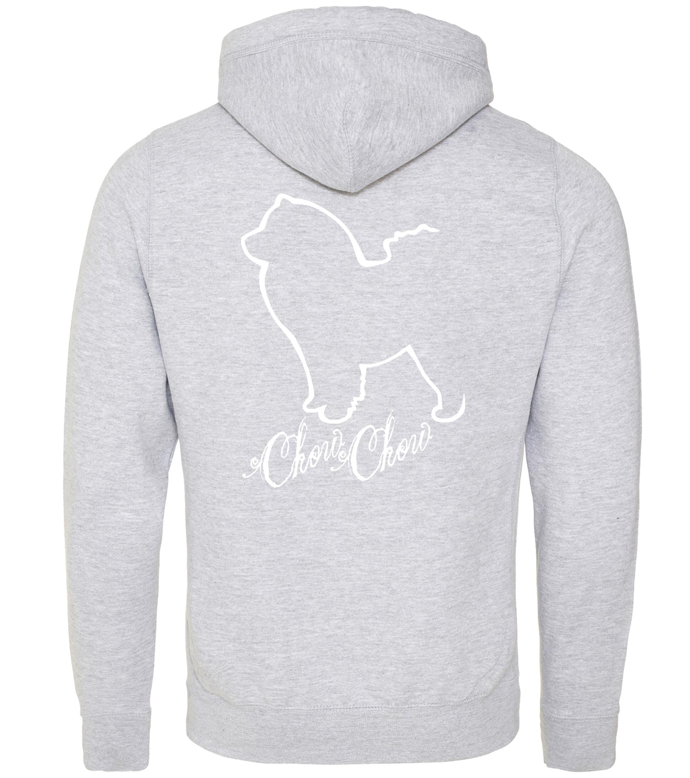 Unisex Crossneck Pullover Hoodie with Chow Chow Dog Breed Design – A Must-Have for Chow Chow Fans