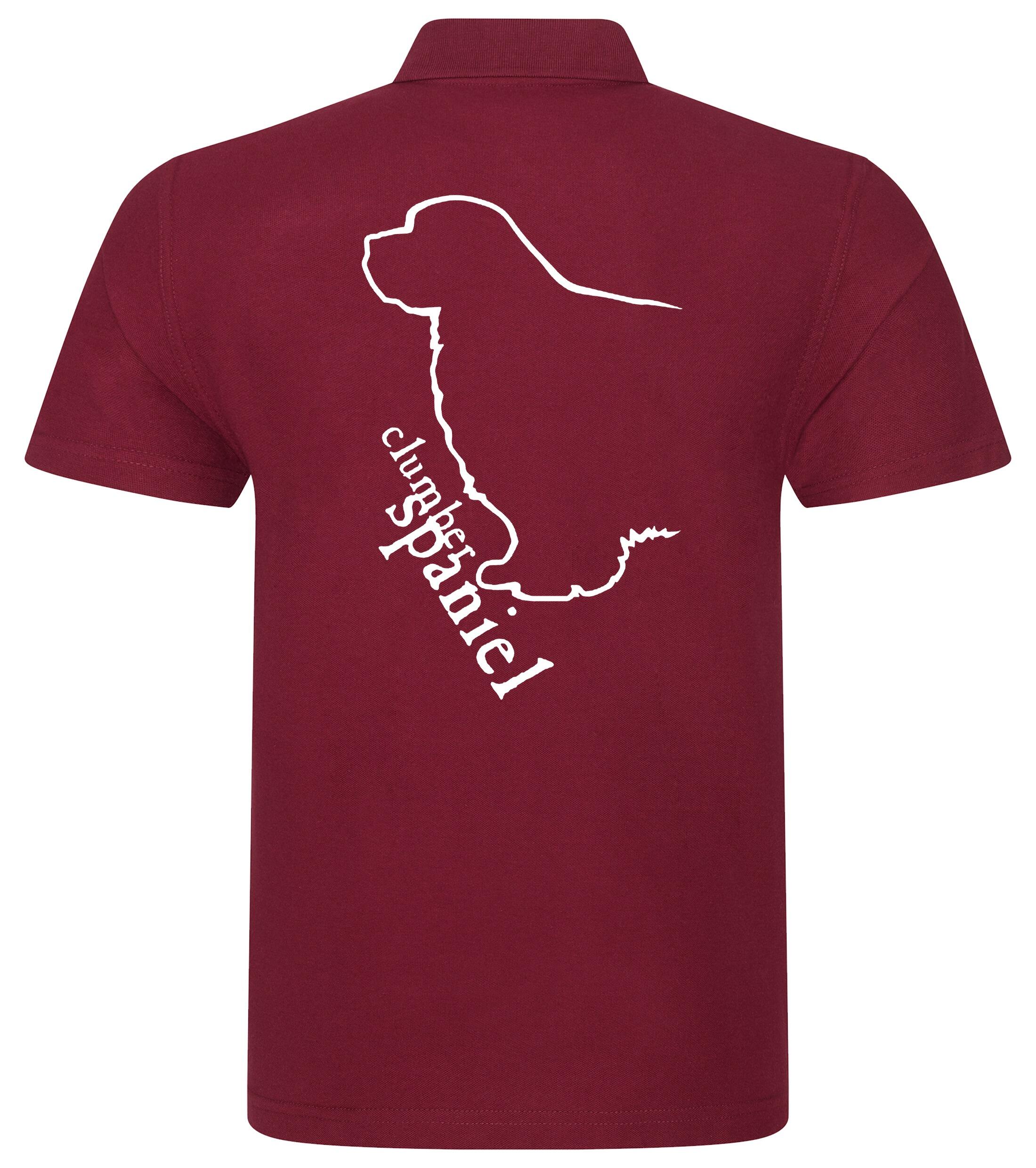 Unisex Cotton Polo with Clumber Spaniel Dog Breed Design – Every Clumber Spaniel Enthusiast
