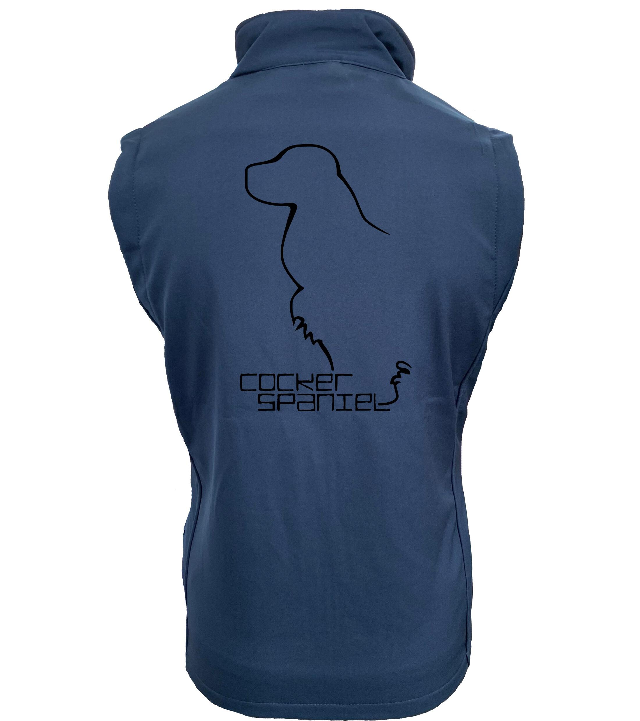 Unisex Cocker Spaniel Softshell Jacket – The Perfect Outdoor Gear for Cocker Spaniel Lovers