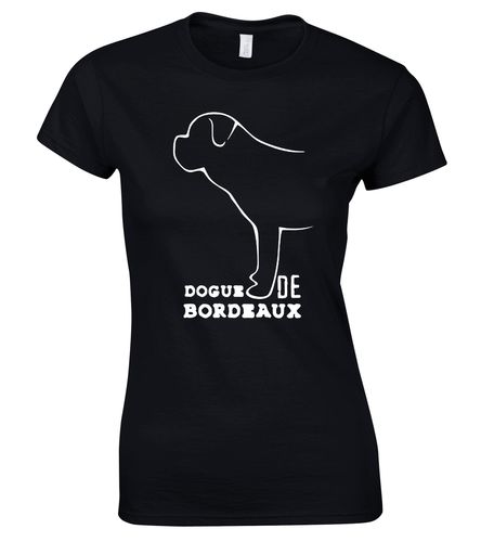 Dogue De Bordeaux Dog Breed Design Women’s Roundneck T-Shirt – Celebrate Your Love in Style