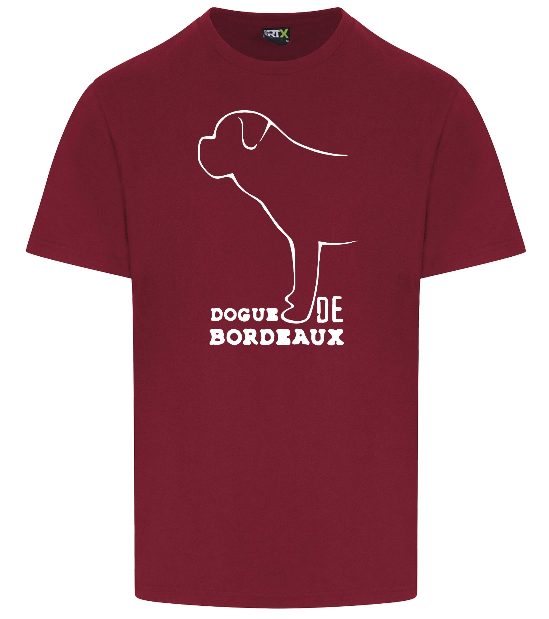 Dogue De Bordeaux Dog Breed Design Unisex Roundneck T-Shirt – Style for Dogue De Bordeaux Enthusiasts