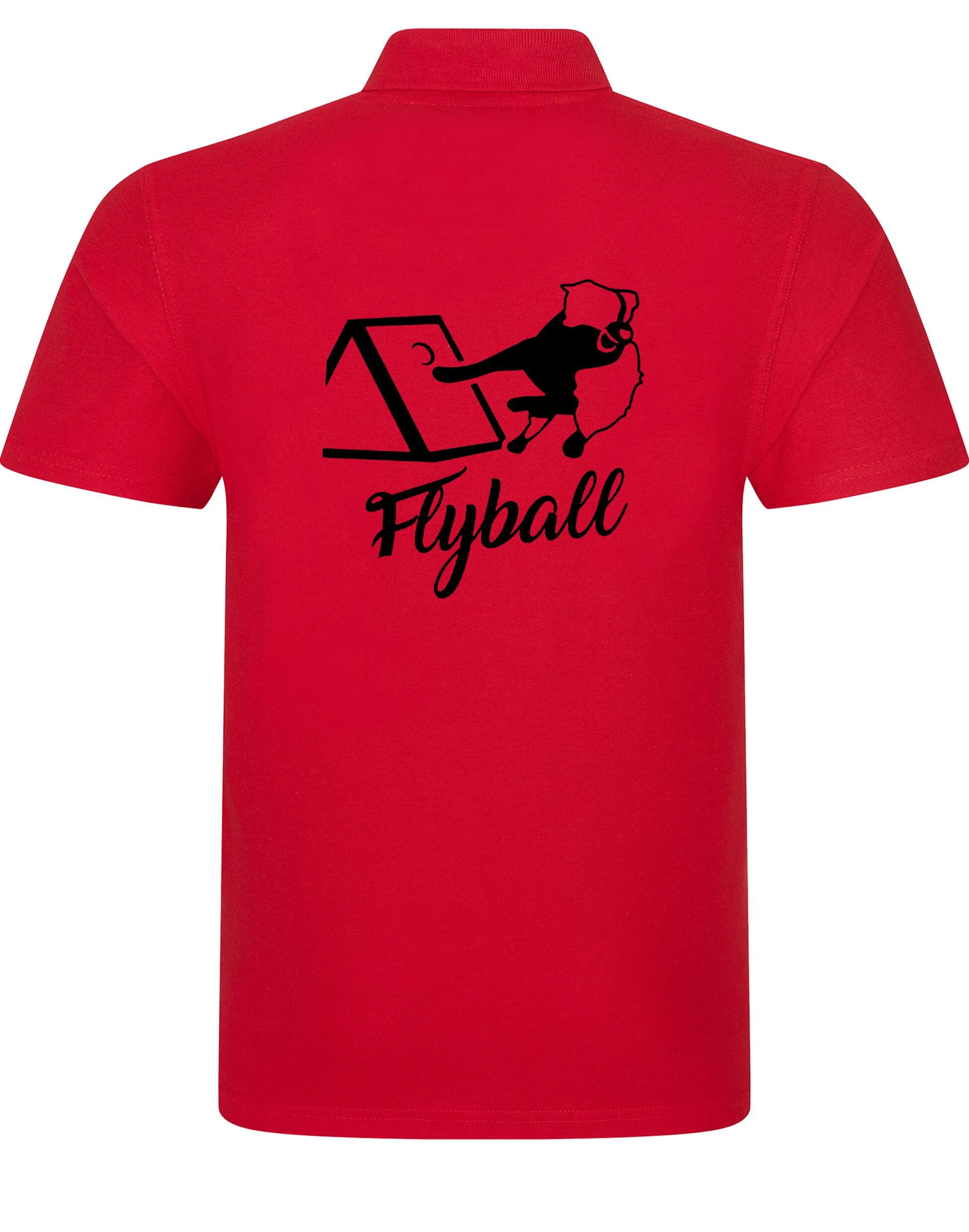 Flyball Unisex Cotton Polo – Classic Style for Flyball Enthusiasts