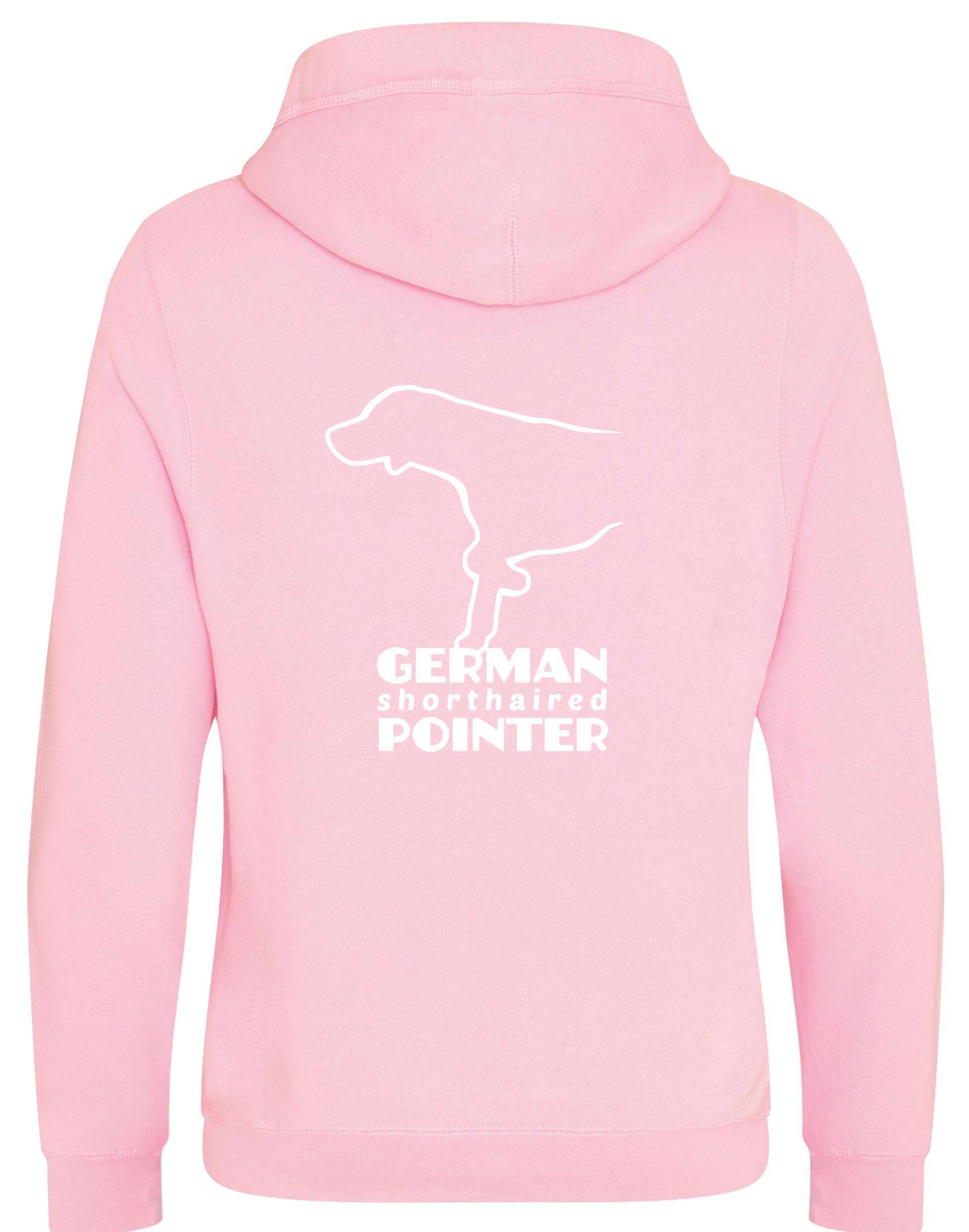 German Shorthaired Pointer Unisex Crossneck Pullover Hoodie – A Must-Have for Pointer Fans