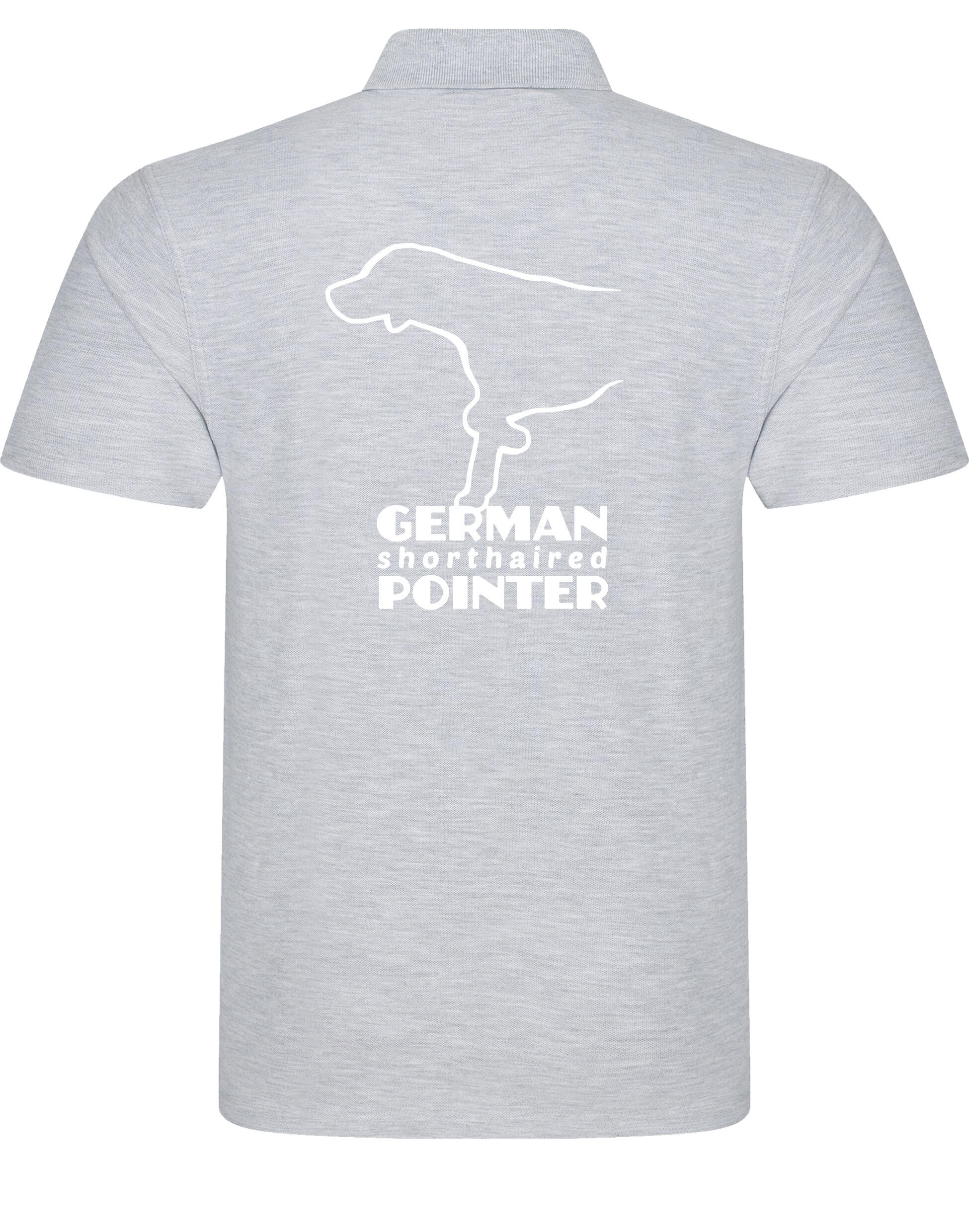 Unisex Cotton Polo with German Shorthaired Pointer Design – Timeless Style for Pointer Fans
