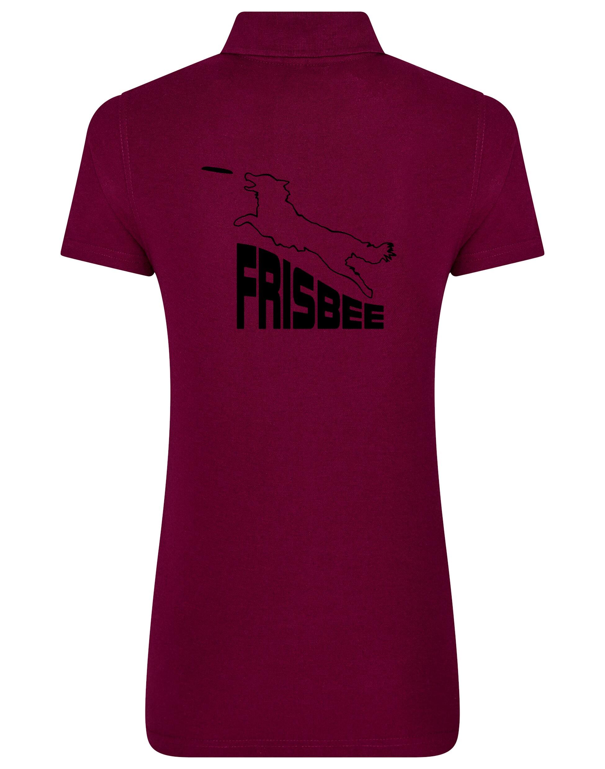 Frisbee Women’s Cotton Polo – Featuring a bold Frisbee-inspired design and soft, breathable cotton fabric for all-day comfort and style.