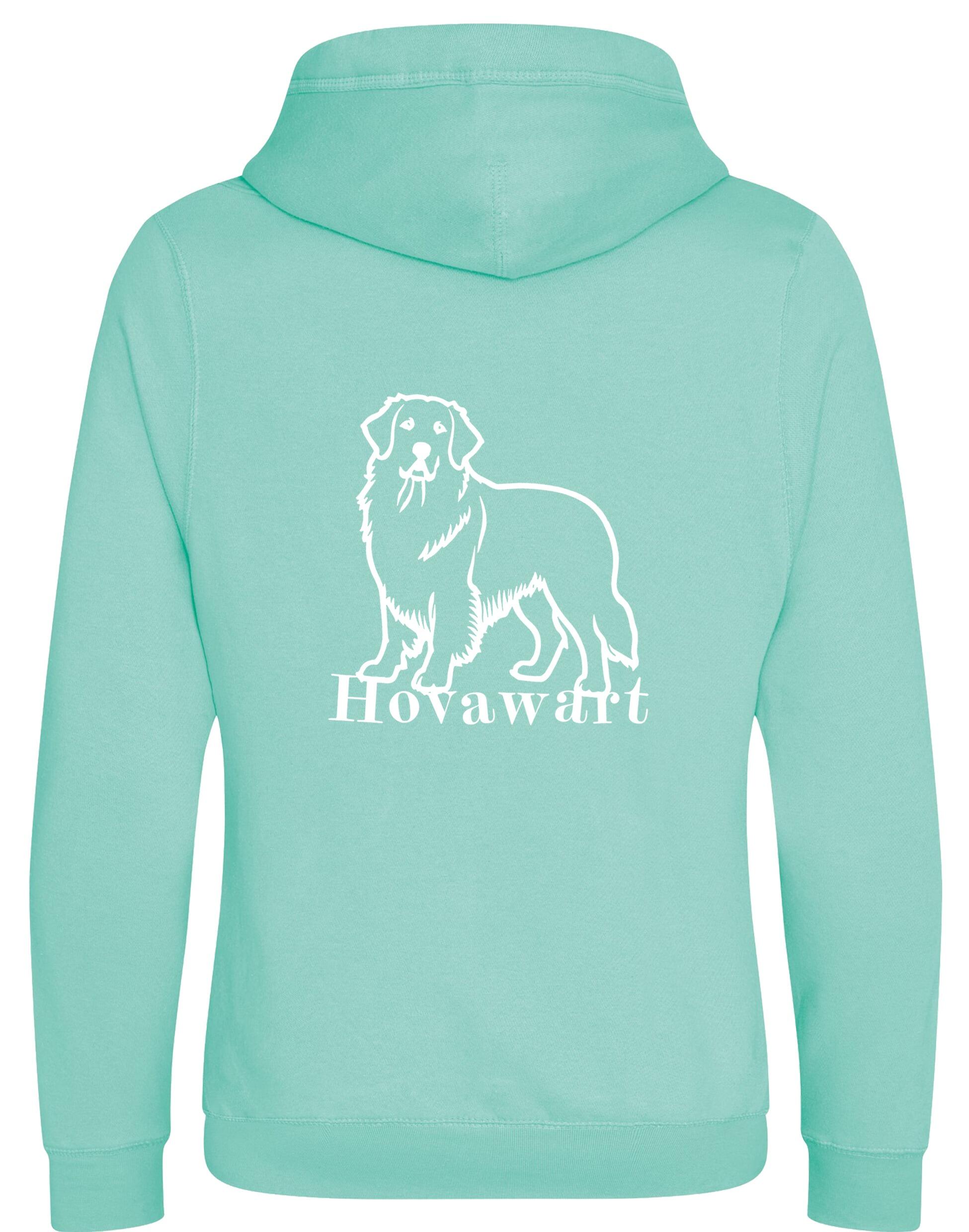 Hovawart Unisex Crossneck Pullover Hoodie – Modern design with exclusive breed graphic, perfect for Hovawart lovers.