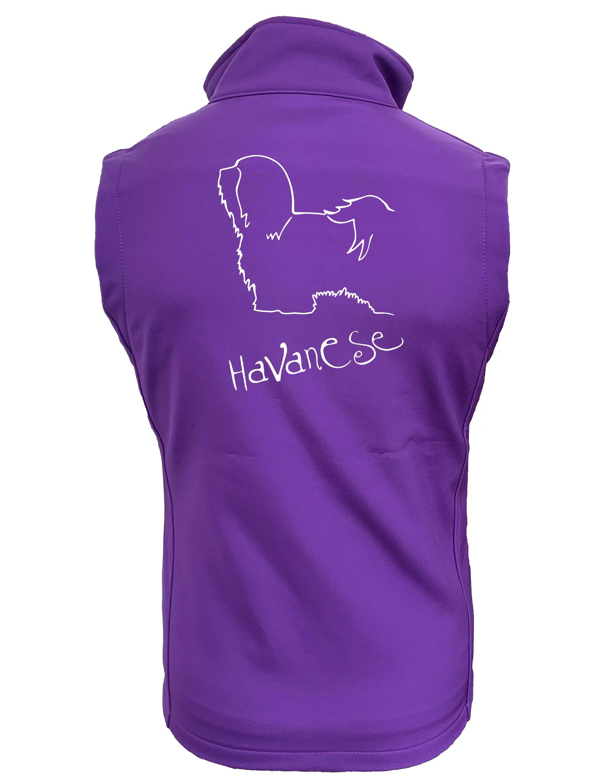 Havanese Women’s Softshell Jacket – Elegant and functional jacket with water-resistant fabric, fleece lining, and exclusive Havanese design.