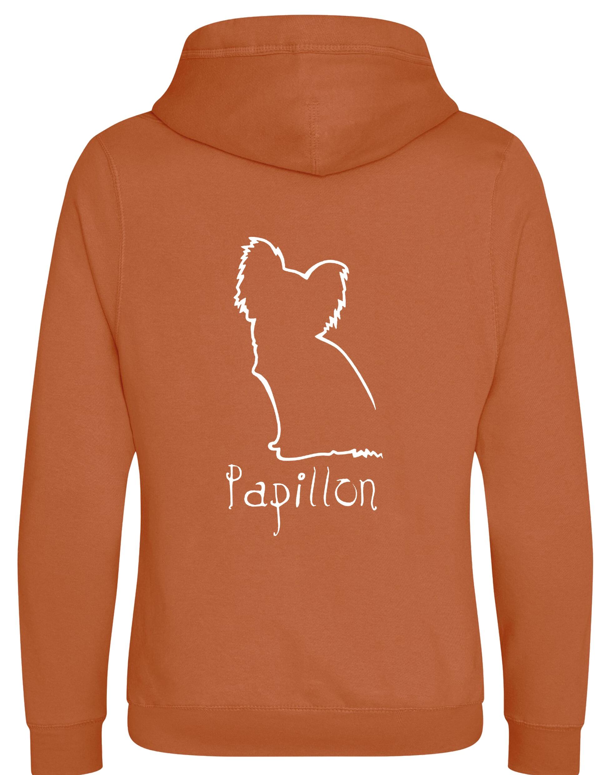 Papillon Crossneck Pullover Hoodie – cozy and stylish hoodie featuring an exclusive Papillon design with a modern crossneck hood. Perfect for dog owners and Papillon lovers.