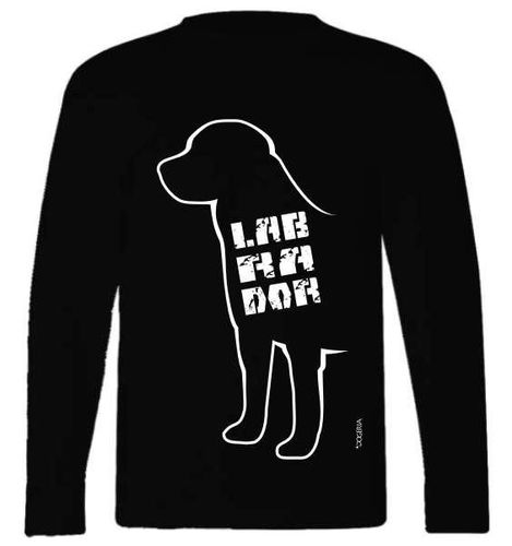 Labrador Dog Breed T-Shirts Adult Long-Sleeved Premium Cotton