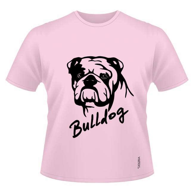 Bulldog (Head) T-Shirts Roundneck Heavy Cotton