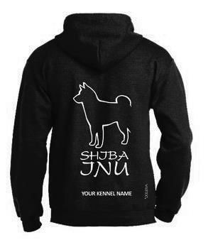 Shiba Inu Dog Breed Design Pullover Hoodie Adult Single Colour