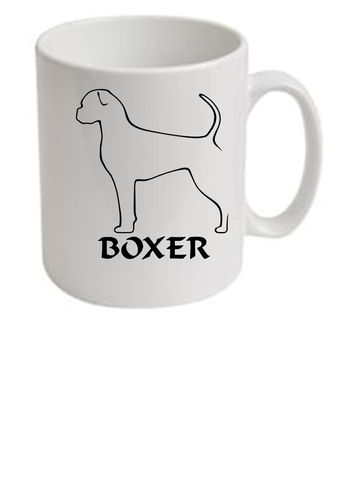 Boxer Dog Breed Ceramic Coffee Mug