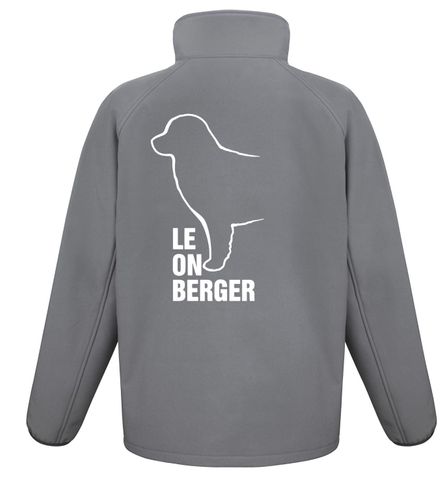 Leonberger clothing – Softshell Jackets, Gilets, Crossneck Hoodies, and Pullover Hoodies for Leonberger enthusiasts and dog lovers.