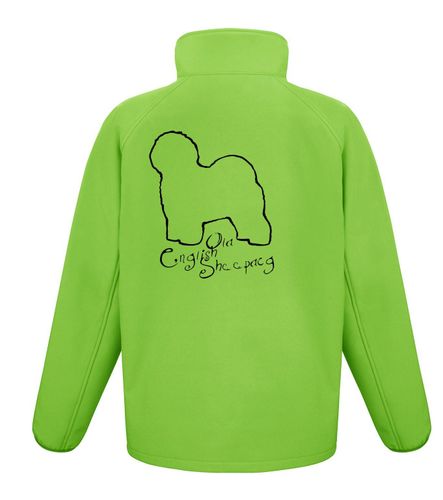 Old English Sheepdog clothing – Softshell Jackets, Gilets, Crossneck Hoodies, and Pullover Hoodies for Old English Sheepdog lovers and enthusiasts.
