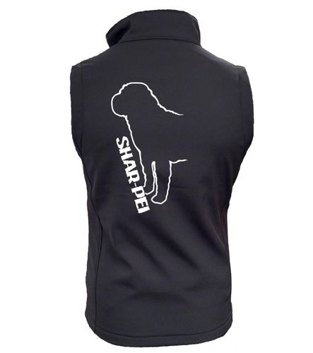 Shar Pei hoodie and jacket set featuring custom breed artwork with options for personalising with name or logo