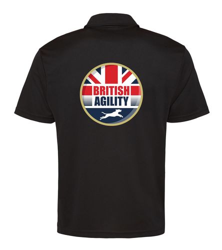 British Agility 2023 Cool Polo Black