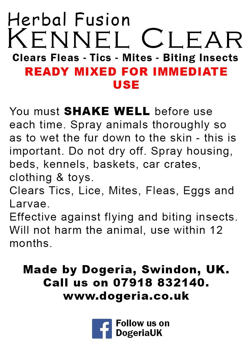 Herbal Fusion Kennel Clear