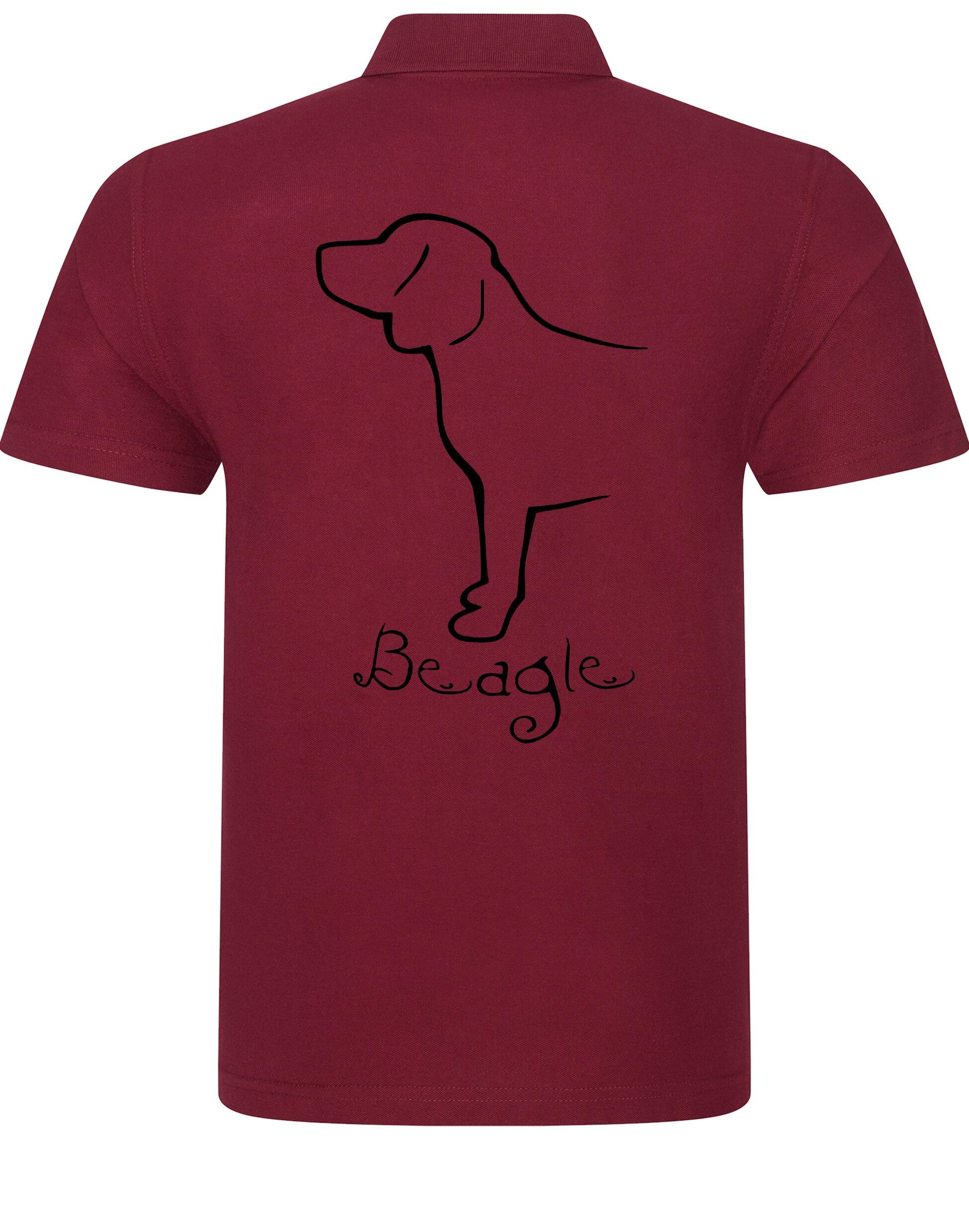 Beagle Unisex Cotton Polo