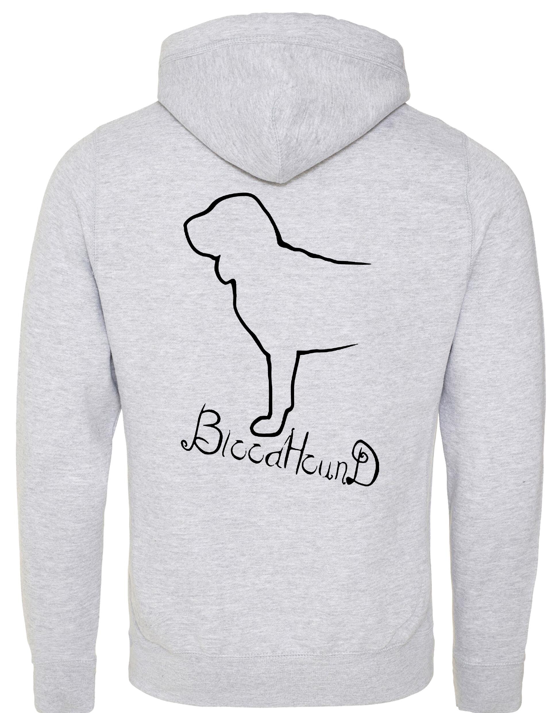 Bloodhound Dog Breed Design Unisex Crossneck Pullover Hoodie – A Must-Have for Bloodhound Fans
