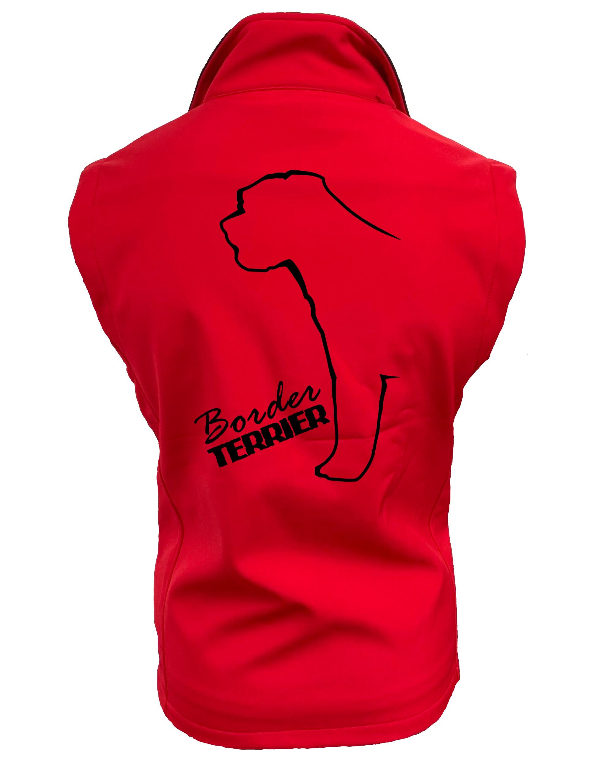Unisex Border Terrier Softshell Gilet – Style Meets Comfort for Border Terrier Lovers