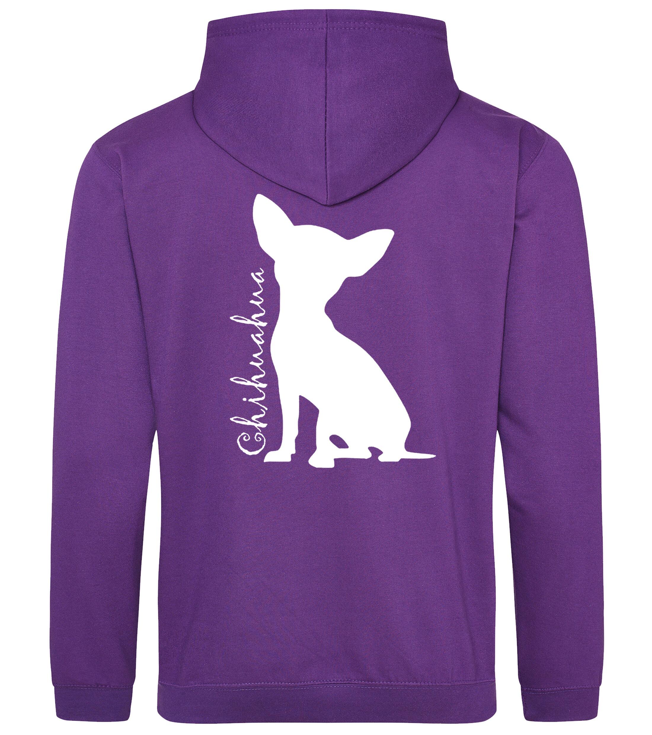Chihuahua Silhouette Pullover Hoodie – Cozy, Stylish, and Perfect for Chihuahua Lovers