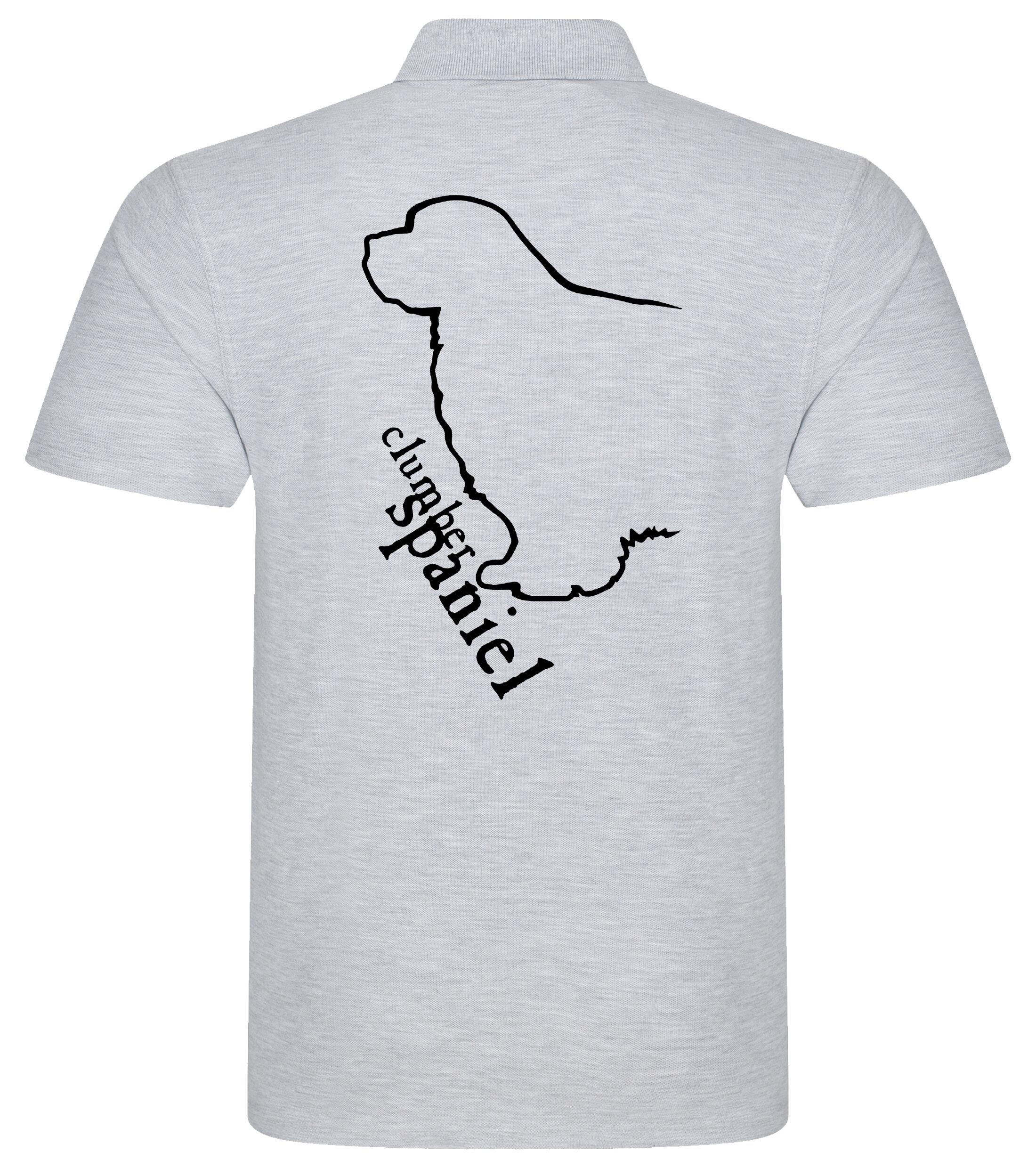 Unisex Cotton Polo with Clumber Spaniel Dog Breed Design – Every Clumber Spaniel Enthusiast