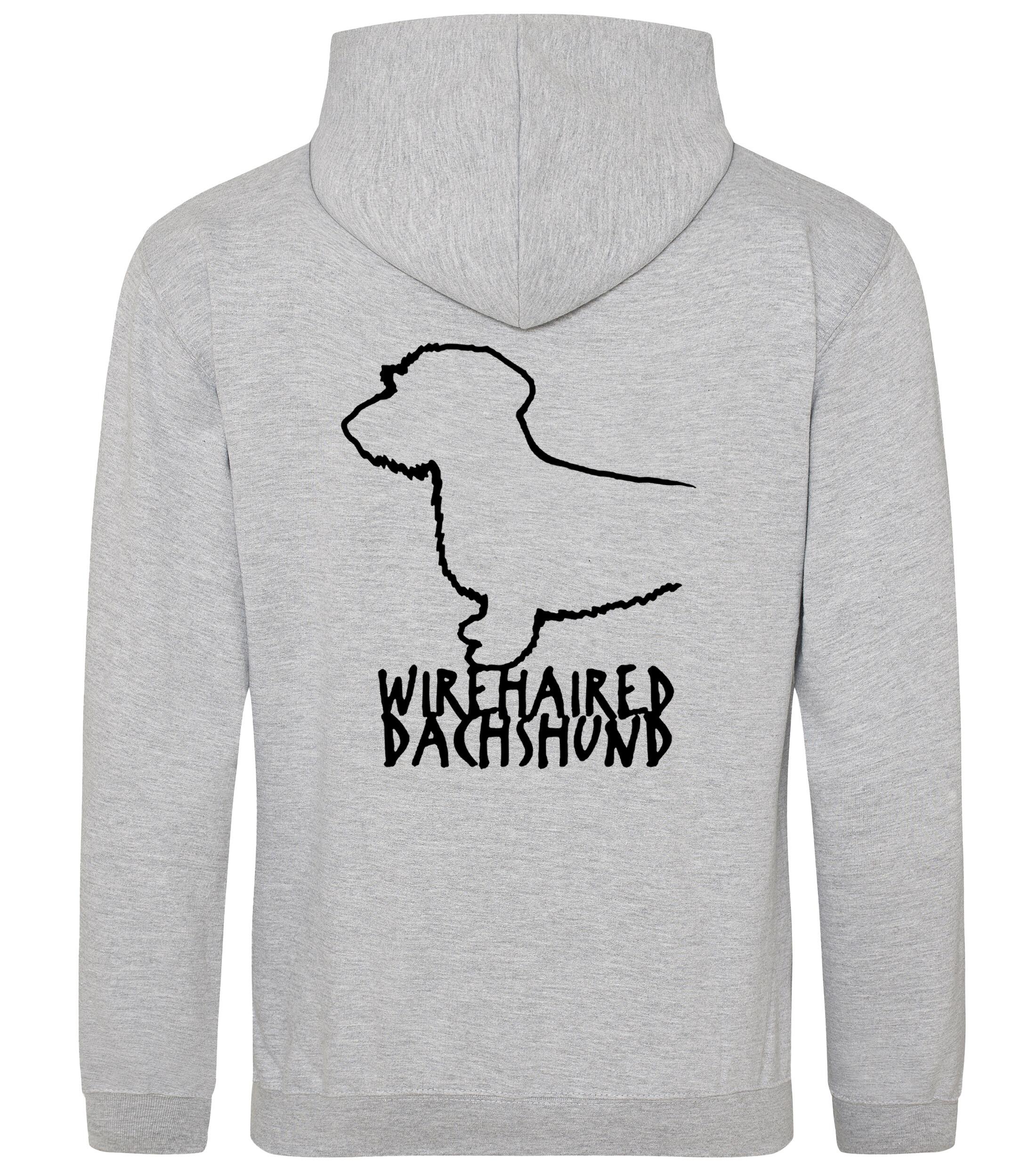 Dachshund (Wirehaired) Pullover Hoodie – Stylish & Cozy for Dachshund Lovers