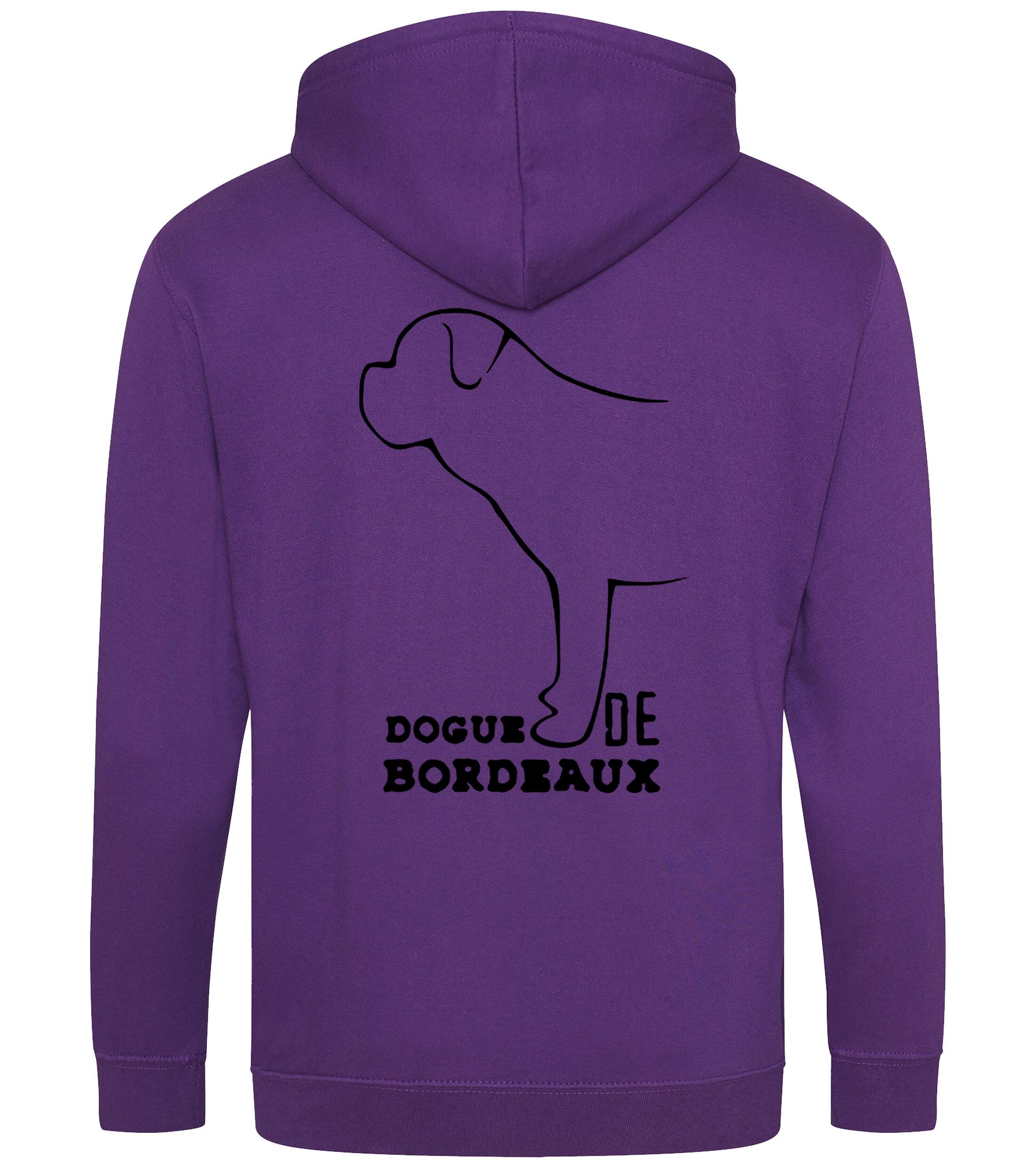 Dogue De Bordeaux Dog Breed Design Zipped Hoodie – Comfort, Style, and Breed Pride