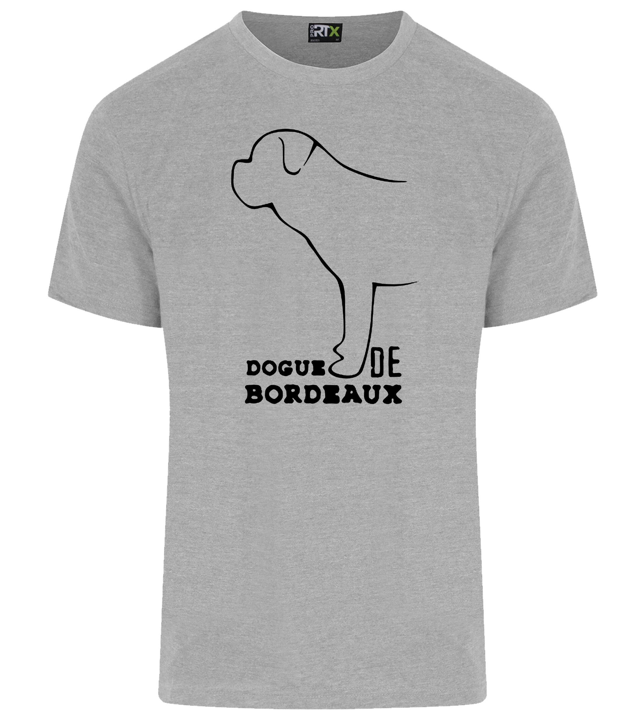 Dogue De Bordeaux Dog Breed Design Unisex Roundneck T-Shirt – Style for Dogue De Bordeaux Enthusiasts