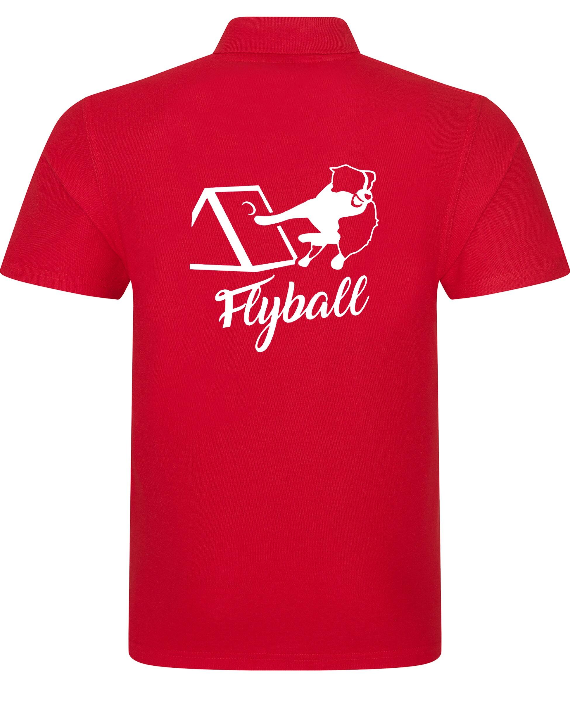 Flyball Unisex Cotton Polo – Classic Style for Flyball Enthusiasts