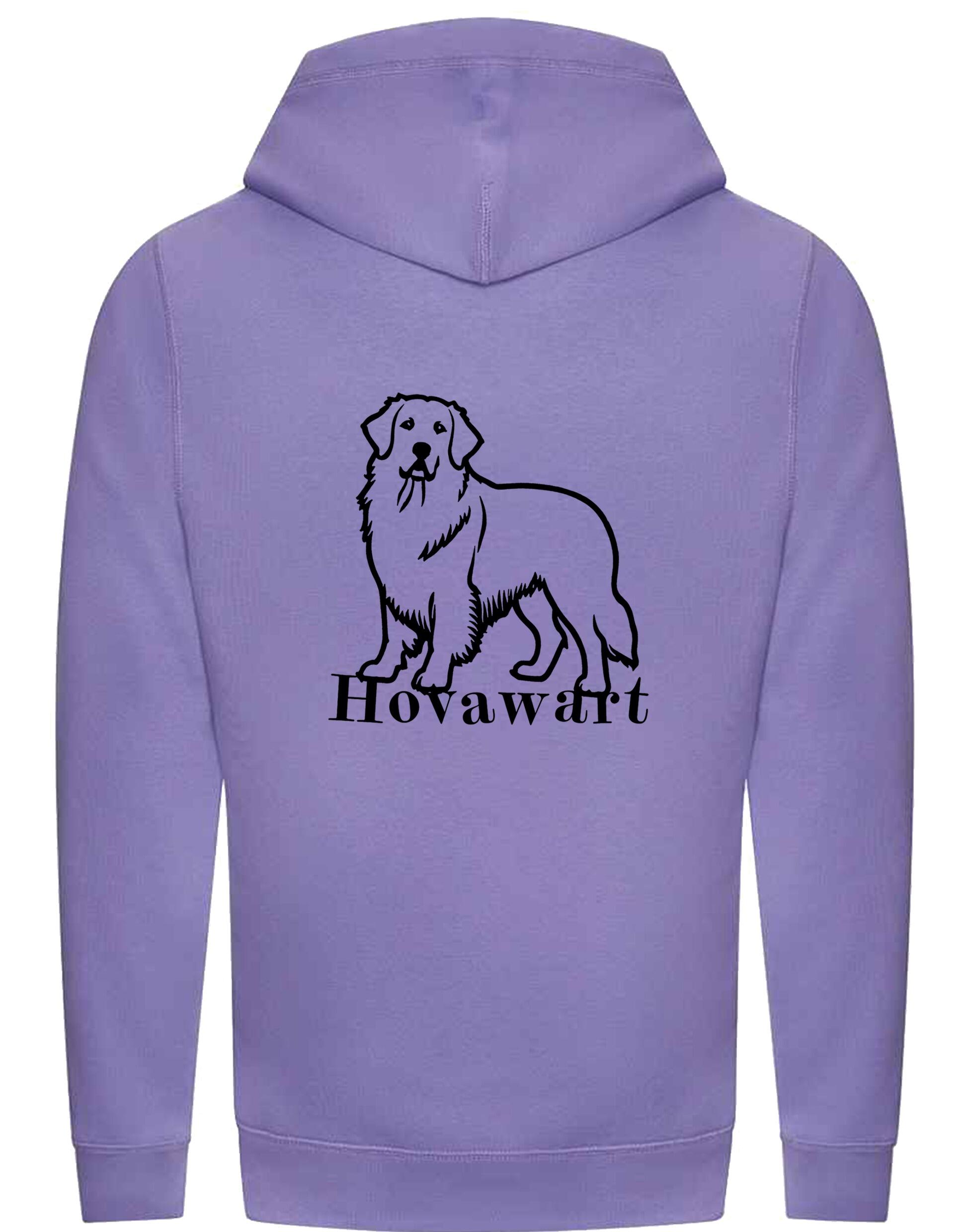 Hovawart Unisex Crossneck Pullover Hoodie – Modern design with exclusive breed graphic, perfect for Hovawart lovers.