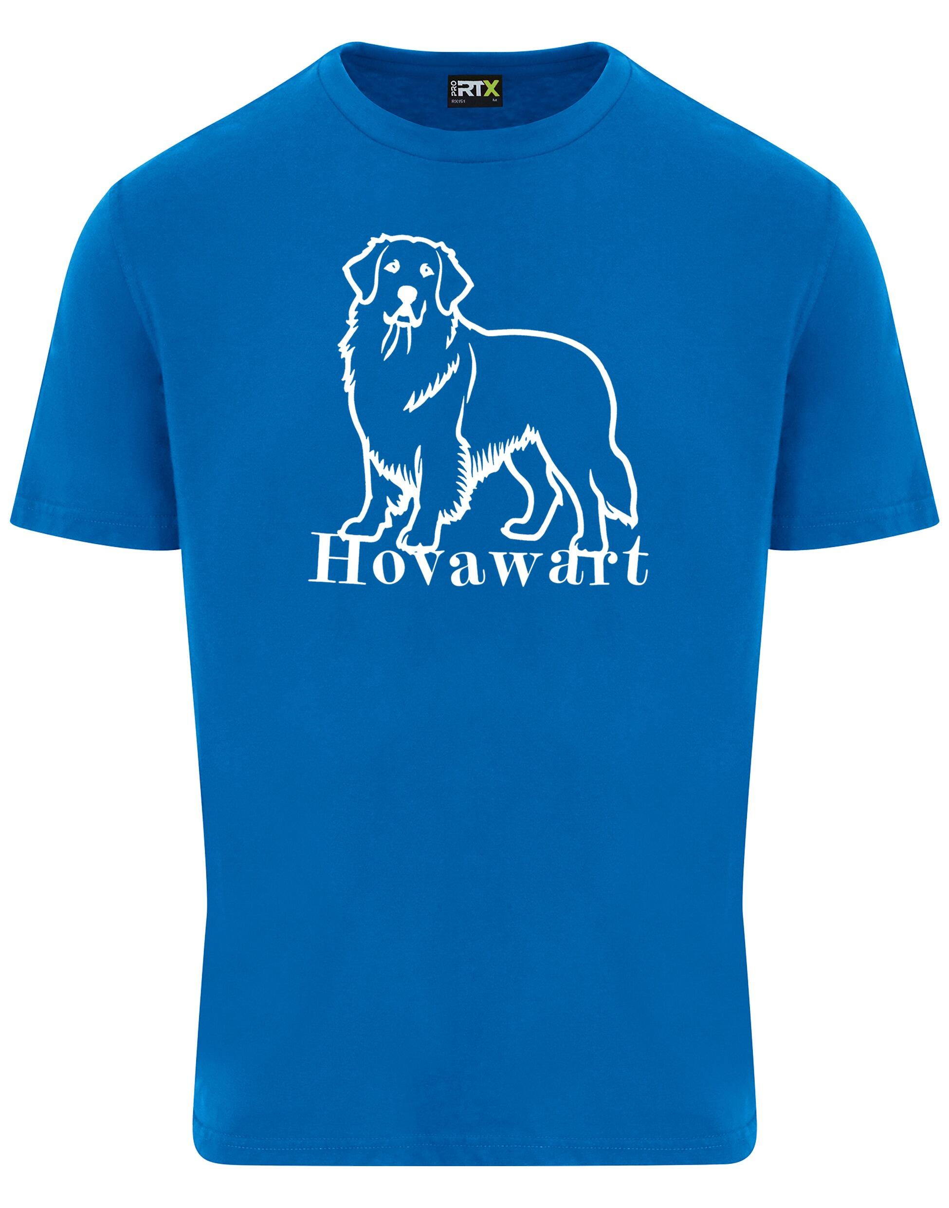 Hovawart Unisex Roundneck T-shirt – Soft cotton fabric with exclusive breed graphic, perfect for Hovawart enthusiasts.