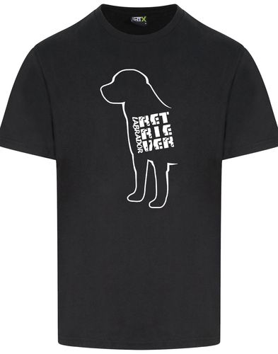 Unisex roundneck T-shirt with exclusive Labrador Retriever artwork, crafted from soft, breathable cotton with a relaxed fit for everyday comfort and style.