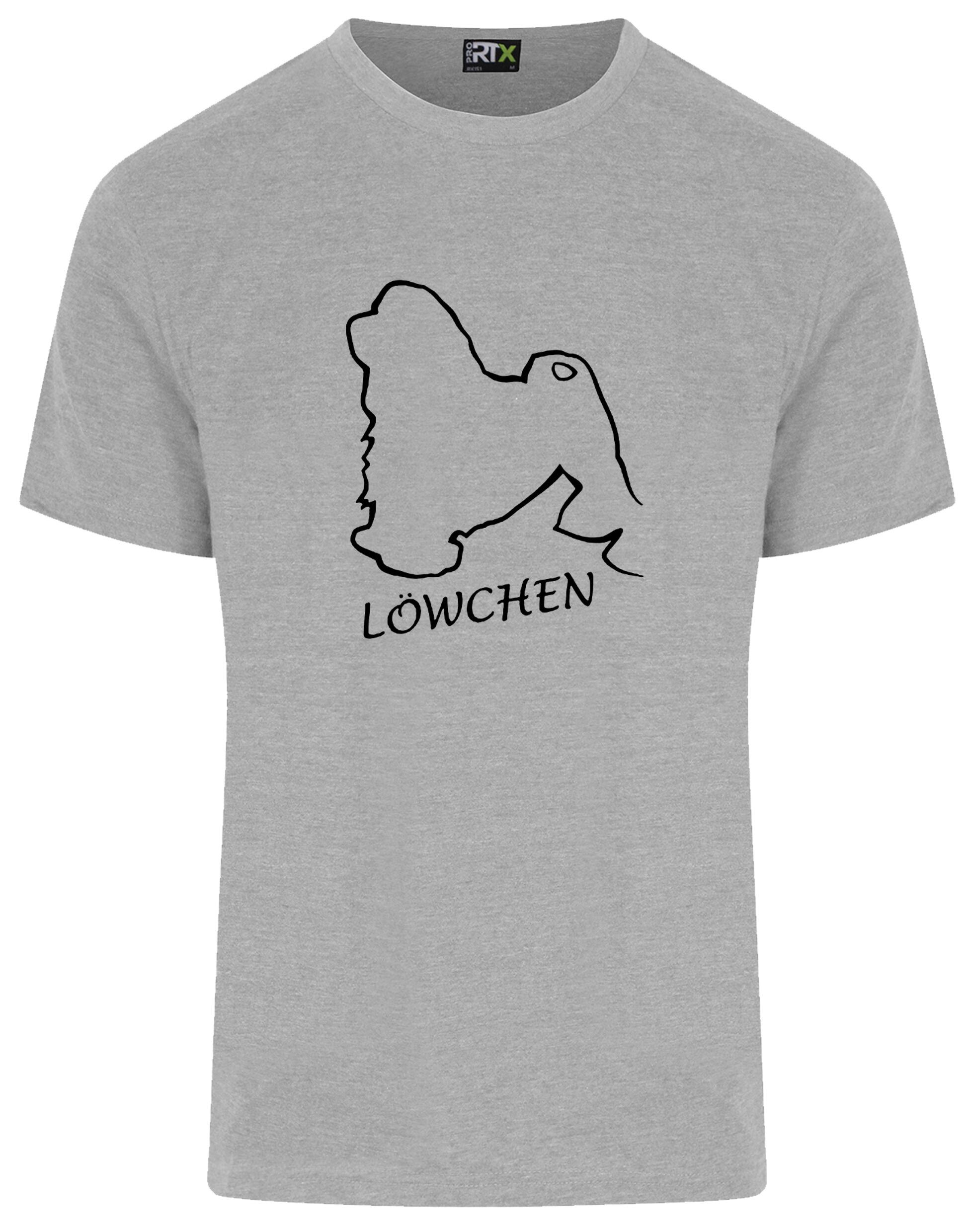 Lowchen Unisex Roundneck T-shirt with exclusive breed design and classic fit.