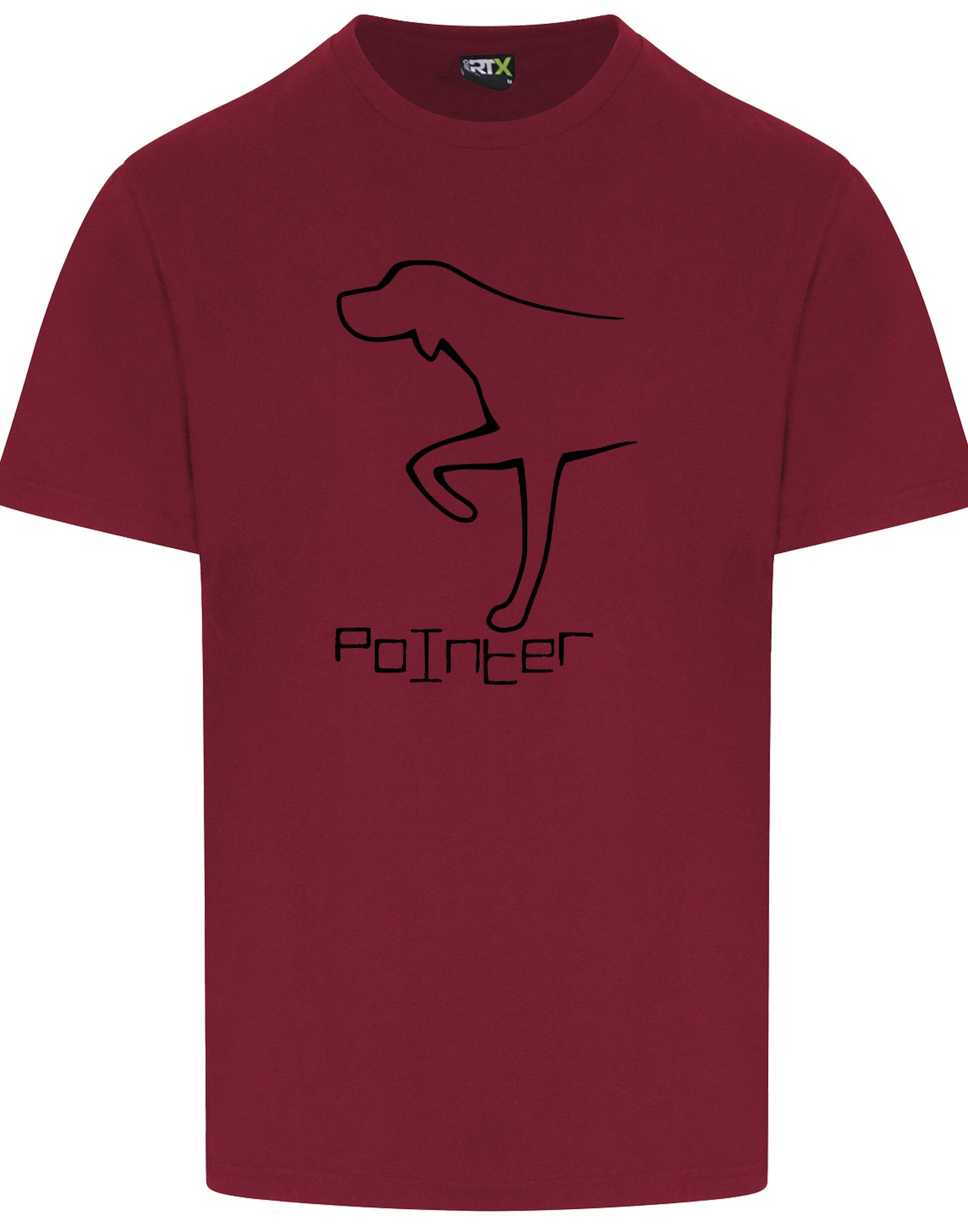 Pointer Unisex Roundneck T-shirt featuring an exclusive Pointer design, crafted from breathable cotton for all-day comfort.
