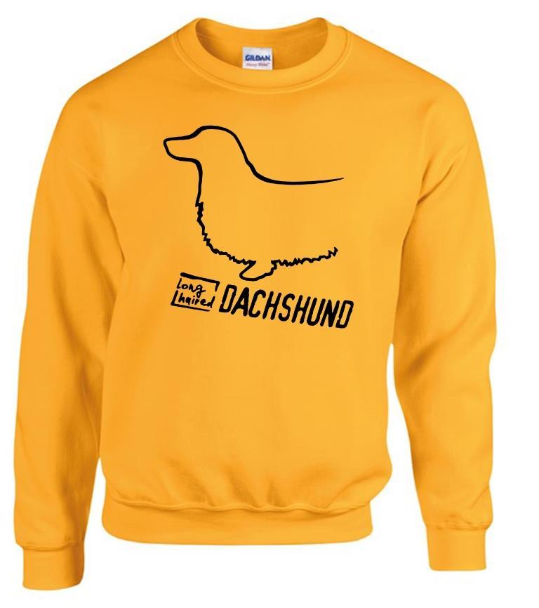 Dachshund (Longhaired) Sweatshirts Adult Heavy Blend
