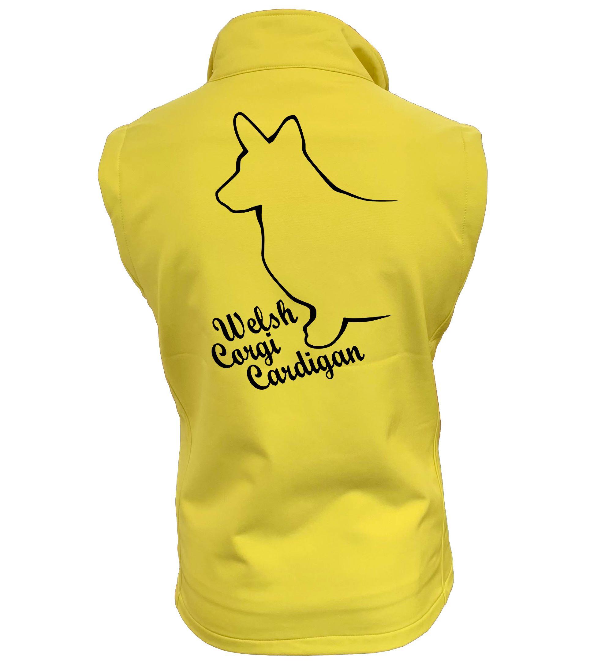 Softshell Adult Bodywarmer Gilet with Exclusive Welsh Cardigan