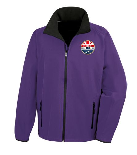 ABC 2024 Female Softshell Jacket Purple