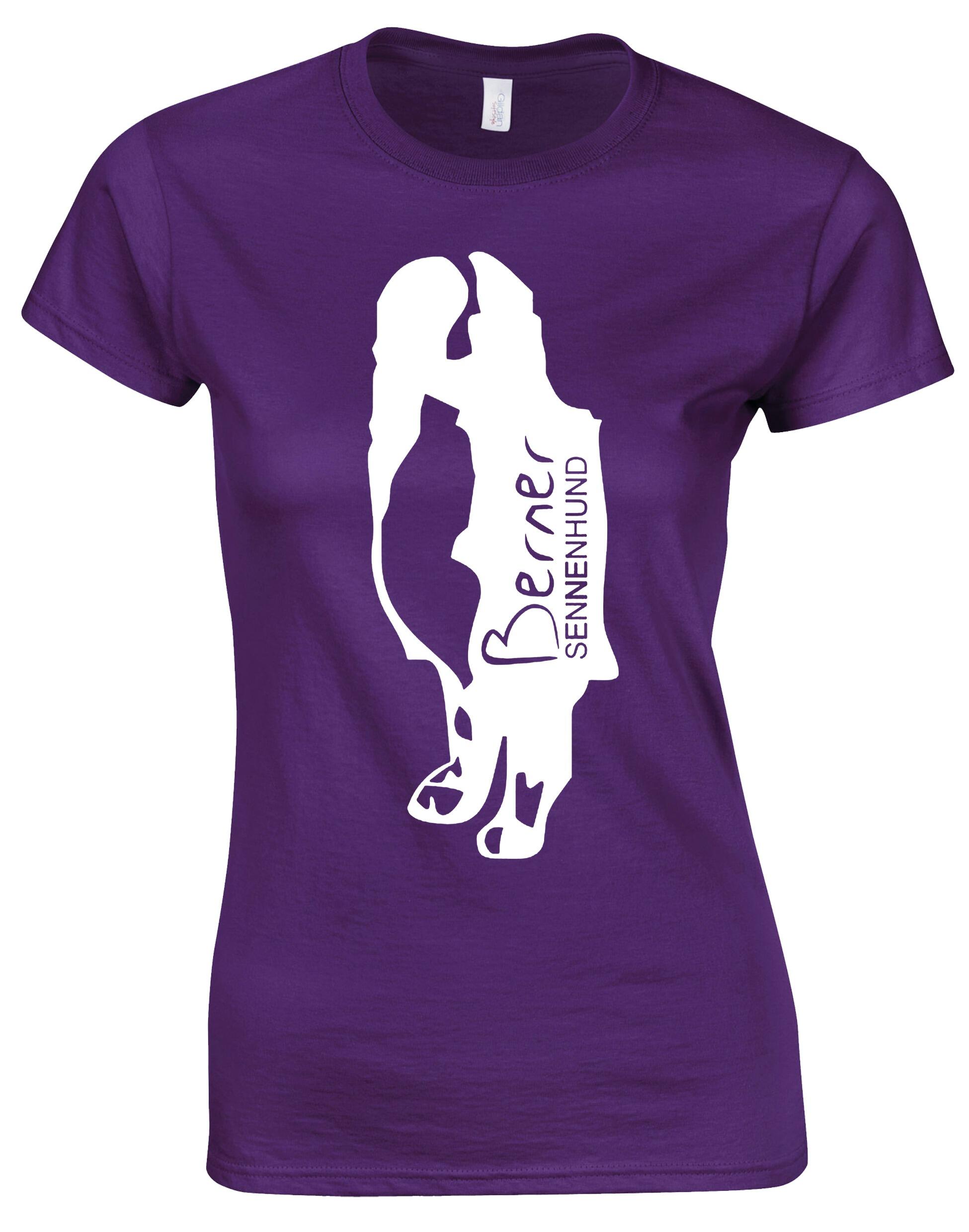 Berner Sennenhund Dog Breed Design Female Roundneck T-shirt – Style for Every Dog Lover