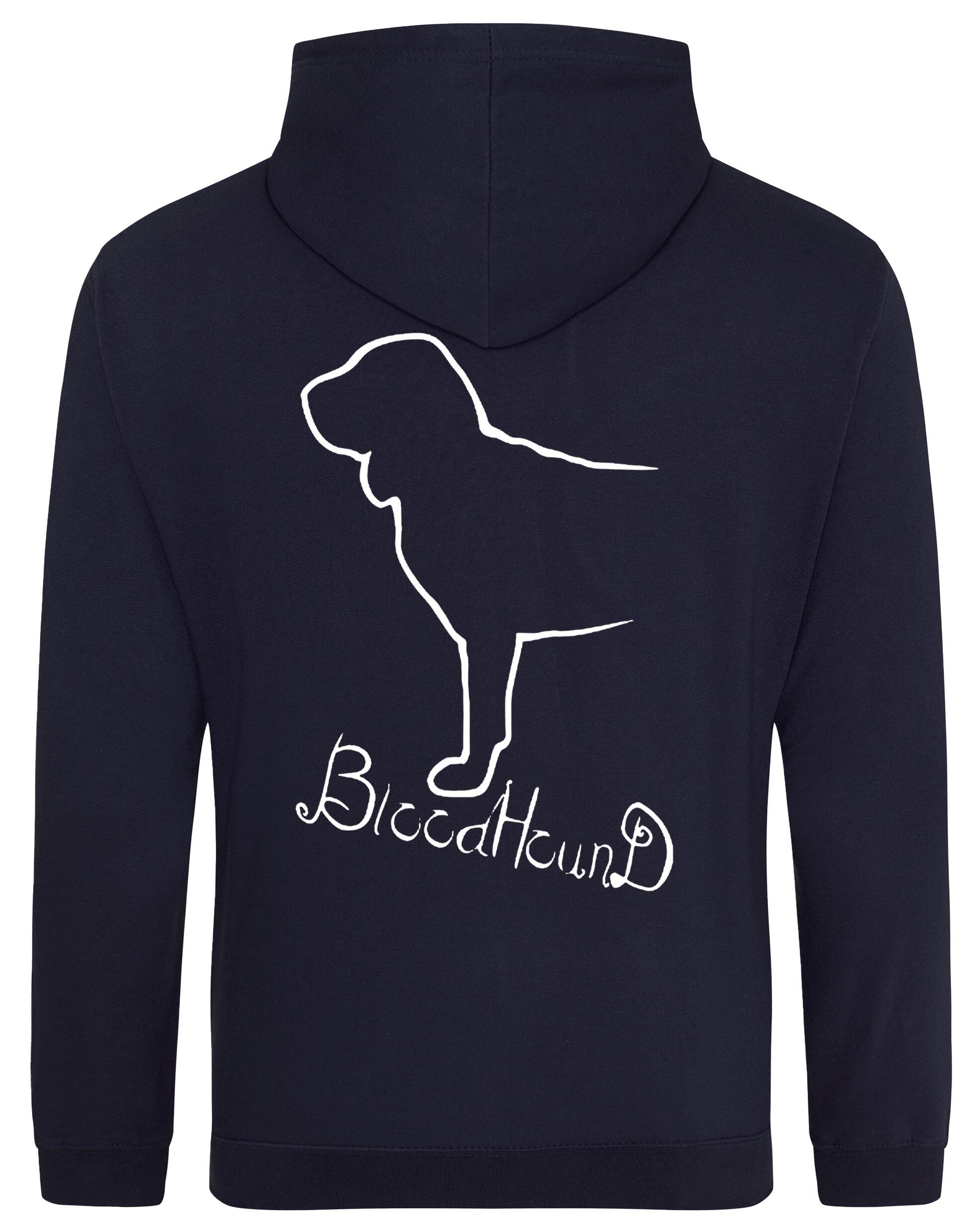 Bloodhound Dog Breed Design Pullover Hoodie – Style and Comfort for Dog Lovers