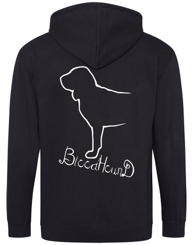 Bloodhound Dog Breed Design Zipped Hoodie – Style and Comfort for Dog Lovers