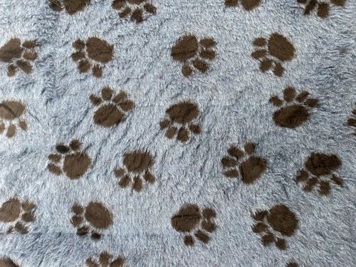 Blue Fleece Dog Blankets - Soft, Warm & Stylish