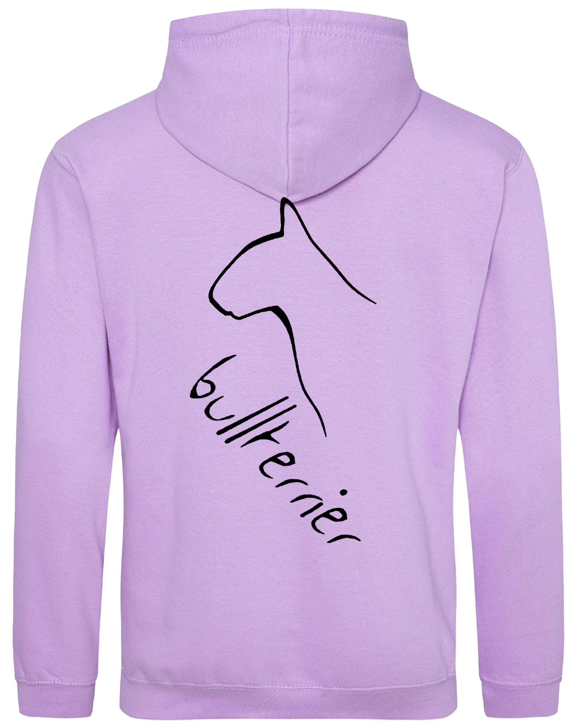Bullterrier Dog Breed Design Pullover Hoodie – Style and Comfort for Dog Lovers