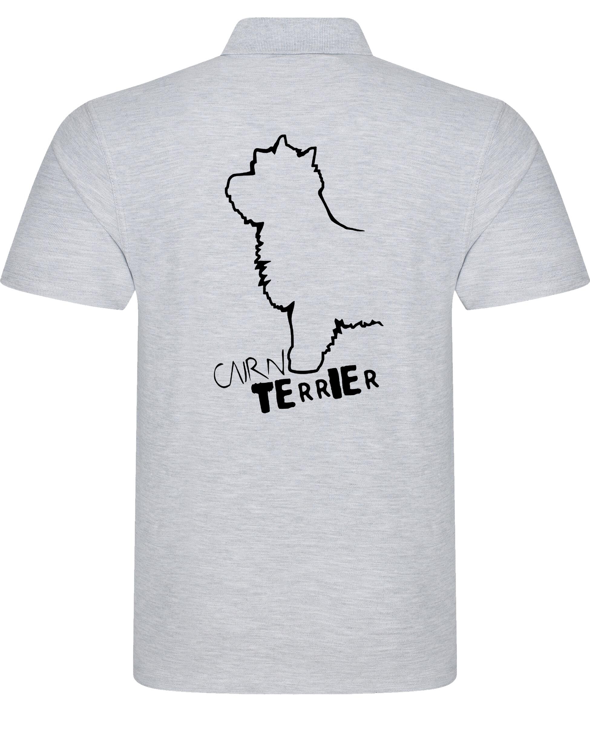 Unisex Cotton Polo with Cairn Terrier Dog Breed Design – Comfort and Style for Every Cairn Terrier Enthusiast